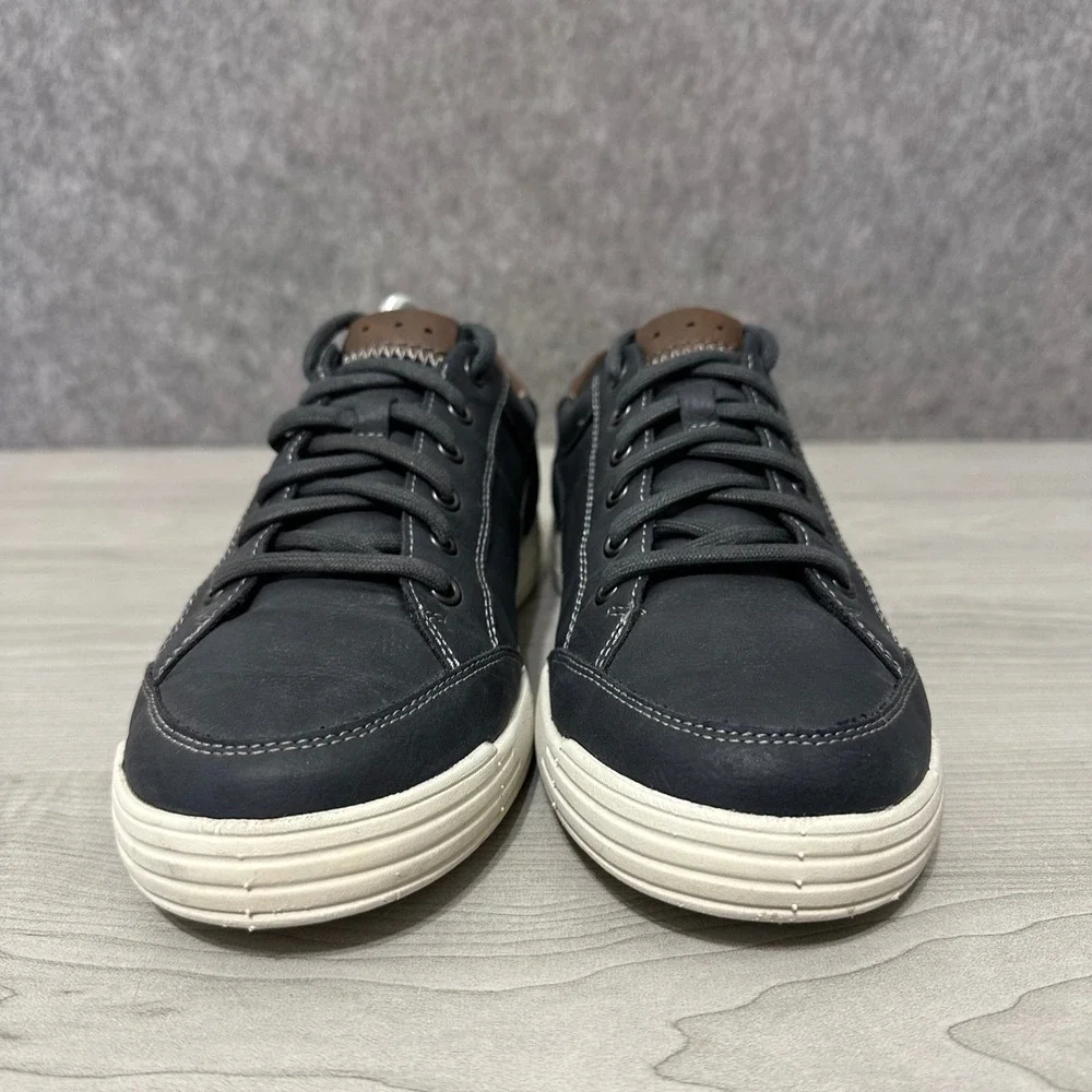 Nunn Bush Kore City Walk Sneakers Mens 8.5‎ Blue Lace Up Oxford Casual Shoes